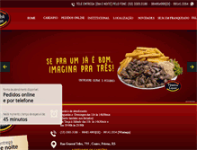 Tablet Screenshot of picanhaexpress.com